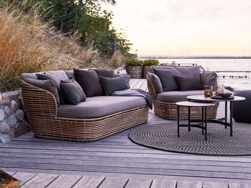 Cane-Line Basket Outdoor Lounge Chair