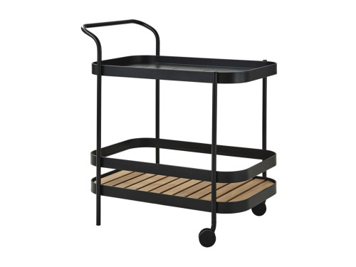 Cane-Line Roll Bar Trolley by Welling/Ludvik Cane-Line Roll Bar Trolley by Welling/Ludvik