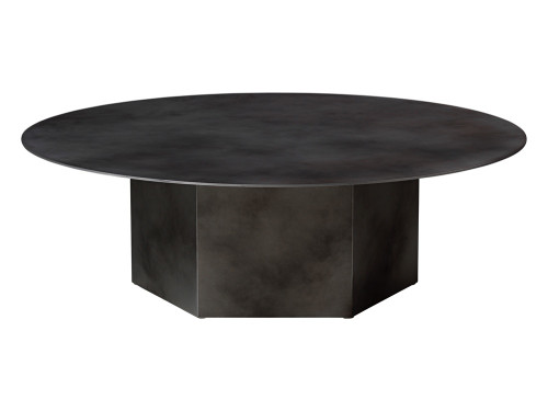 GUBI Epic Steel Coffee Table by GamFratesi