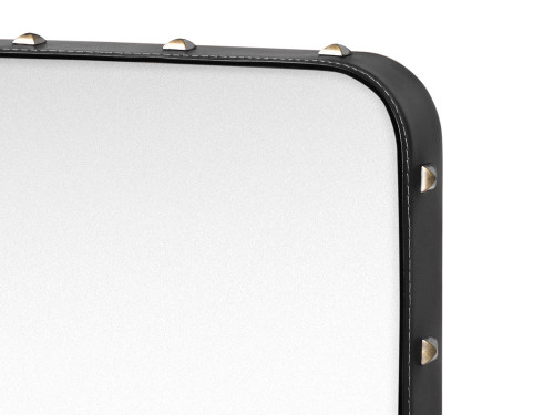 Gubi Adnet Rectangular Mirror by Jacques Adnet