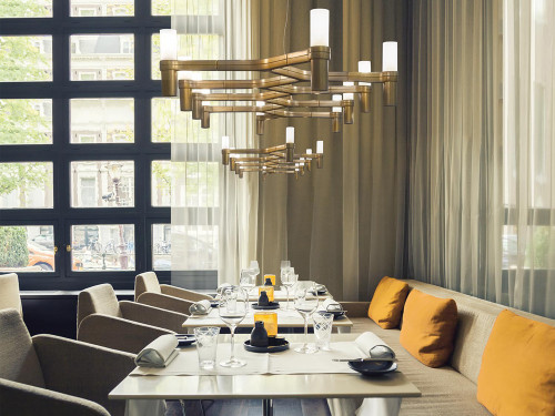 Nemo Lighting Crown Plana Linea Pendant Light by Jehs + Laub