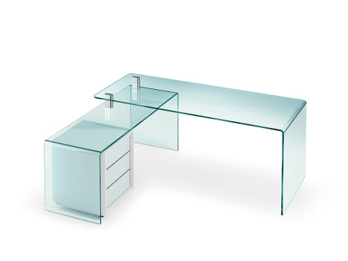 Fiam Rialto Isola Desk by CRS Fiam