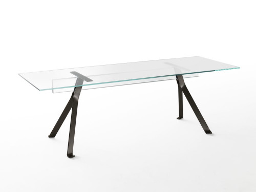 Glas Italia Mari Cristal Dining Table by Philippe Starck