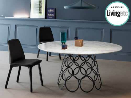 Bonaldo Hulahoop Round Dining Table by Alessandro Busana Bonaldo Hulahoop Round Dining Table by Alessandro Busana