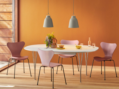 Fritz Hansen Series 7 Chair - New Lacquered Colours by Arne Jacobsen
