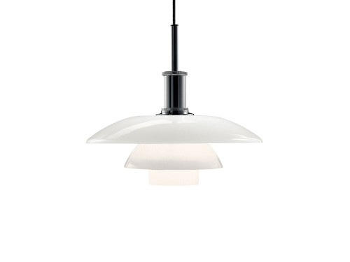 Louis Poulsen PH 4½-4 Glass Pendant light by Poul Henningsen Louis Poulsen PH 4½-4 Glass Pendant light by Poul Henningsen
