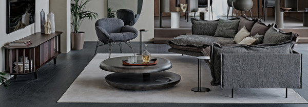 Fritz Hansen Table Series Circular Coffee Table by Piet Hein