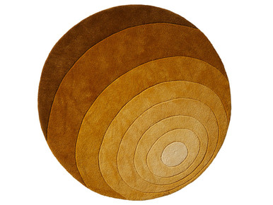 Luna Dark Yellow Hand Tufted Rug