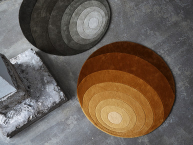 Luna Dark Yellow Hand Tufted Rug
