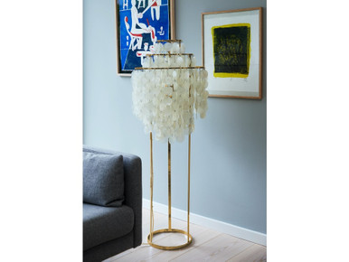 Fun 1STM Brass Floor Lamp - Quickship
