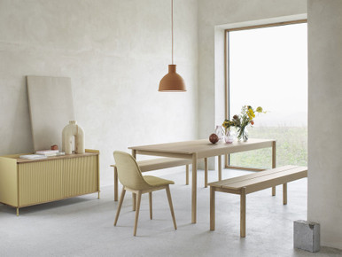 Linear Wood Dining Table