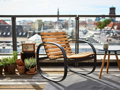 Parc Outdoor Rocking Chair - Quickship