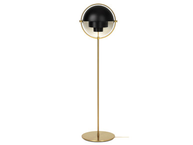 Multi-Lite Brass Floor Lamp