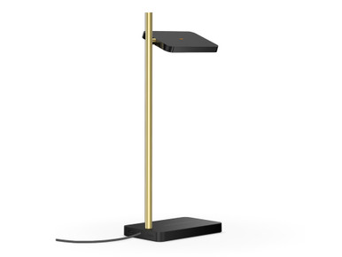 Talia Table Lamp - Black/Brass