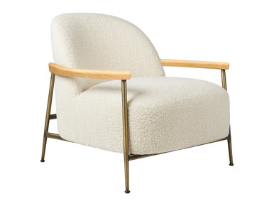 Sejour Lounge Chair (With Oak Arms)