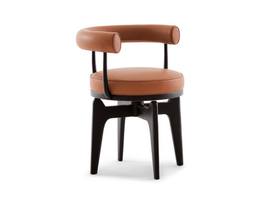 Indochine Swivel Dining Chair