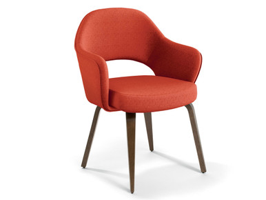 Saarinen Executive Chair with Arms - Wood