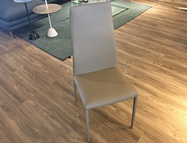 Norma Couture Chair - High Back - Beige Leather