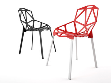 Chair_One - Stacking Version Dining Chair