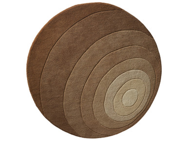 Luna Dark Sand Hand Tufted Rug