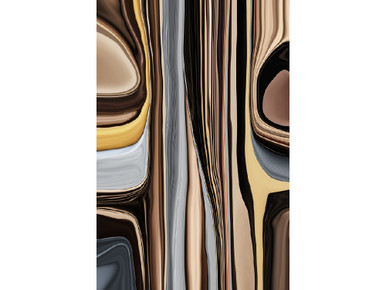Liquid Layers Rectangular Rug