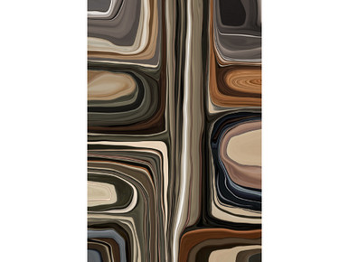 Liquid Layers Rectangular Rug