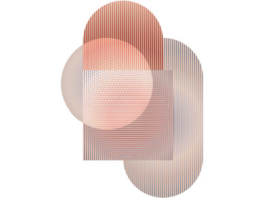 Trichroic Shapes Rug