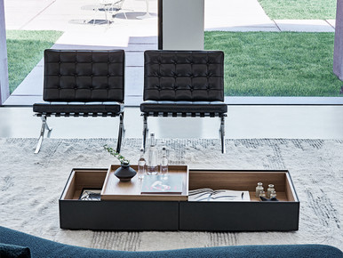 Matic Open Coffee Table with Tray