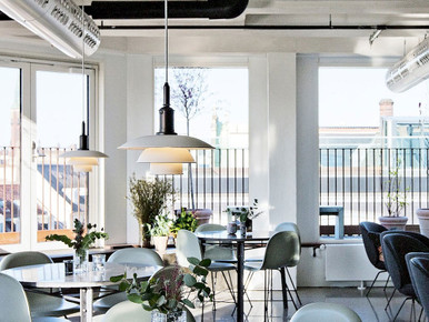PH 3½ - 3 Pendant Light - White metal