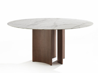 Alan 3 Round Dining Table - Rock