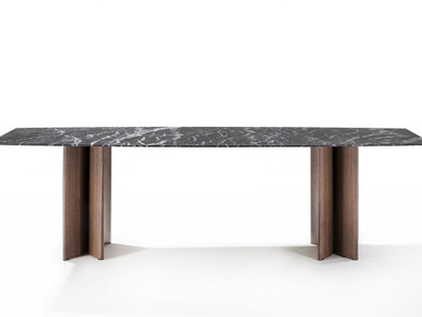 Alan 4 Dining Table - Rock