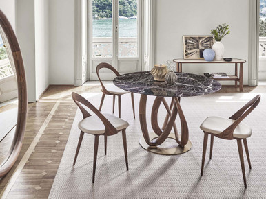 Infinity Marble Round Table