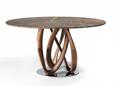 Infinity Marble Round Table