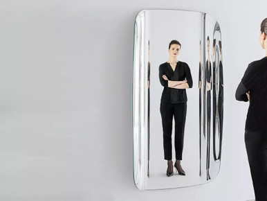 Marlene Wall Mirror - Quickship