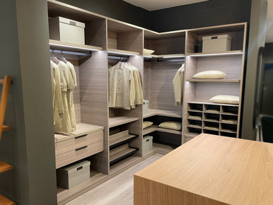 Open Wardrobe - Grey
