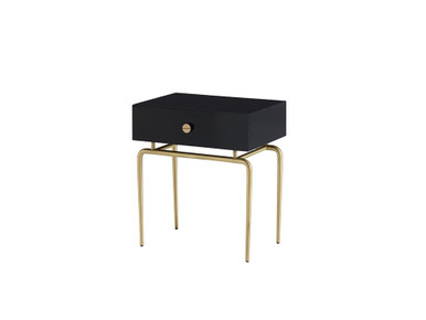 Débourgeoisée Bedside Table - Quickship
