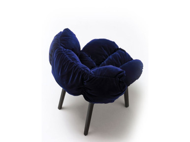 Blu Velvet Dining Chair