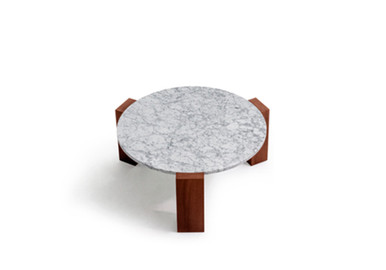 Gogan Coffee Table - Marble Top