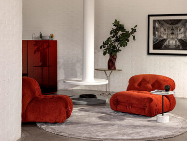Soriana Armchair - Luxor Fabric