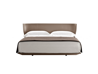 Alys Bed - Leather Headboard