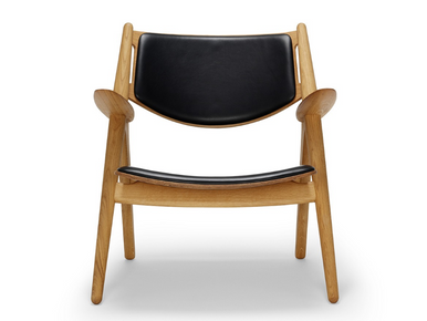 CH28P Lounge Chair - Leather