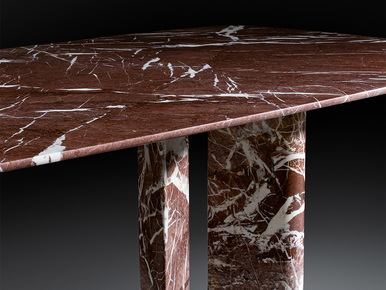 Geometric Dining Table - Marble