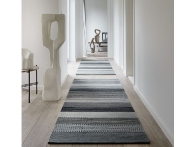 Veronica Runner Rug Grey
