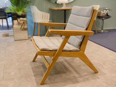 Flip Outdoor Lounge Chair - Teak