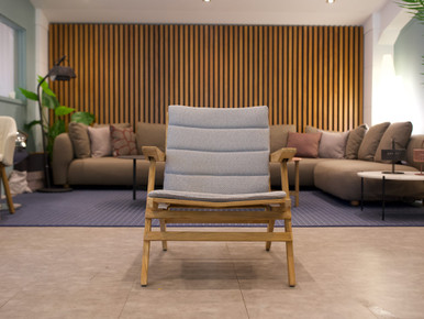 Flip Outdoor Lounge Chair - Teak