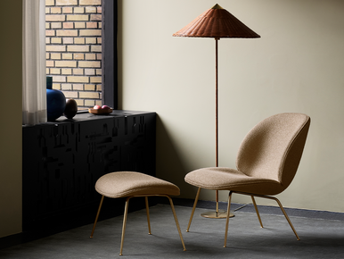 Beetle Lounge Chair & Ottoman