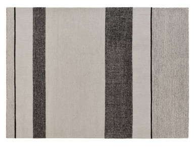 Crio Rug - Ecru Black