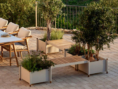 Sticks Outdoor Bench - Platners