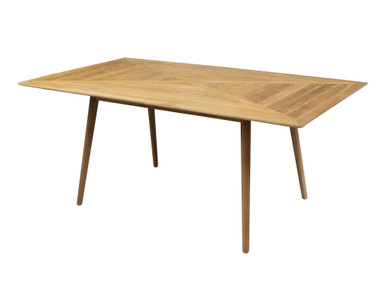 Cane bark rectangular dining table new arrivals