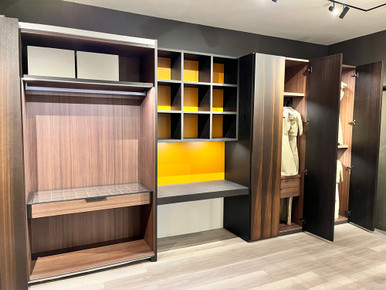 Naica Wardrobe and Selecta Bookcase